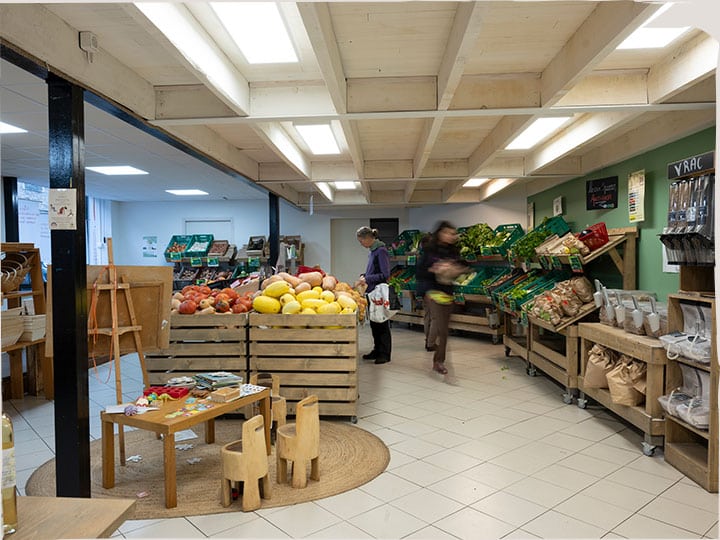 marché paysan fruits légumes
